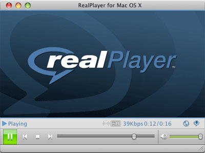 realplayer osx