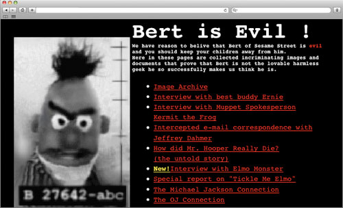 Bert Is Evil
